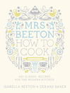 Mrs Beeton How to Cook (eBook)